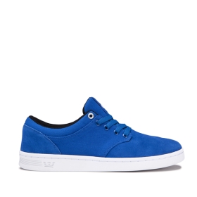 Mens Supra Low Top Shoes CHINO COURT Ocean/white | AU-80447